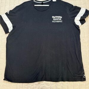 Adidas Black and White Short Sleeve Tee